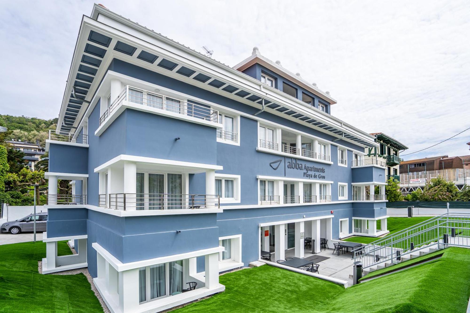 Abba Apartments Playa De Gros サン・セバスティアン エクステリア 写真
